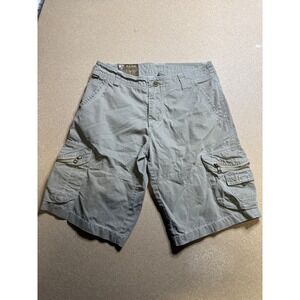 Kuhl Mens‎ Crag Series Cargo Shorts Outdoor Hiking Gray Pockets